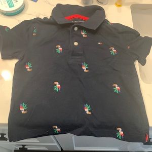 Little boys collar shirt